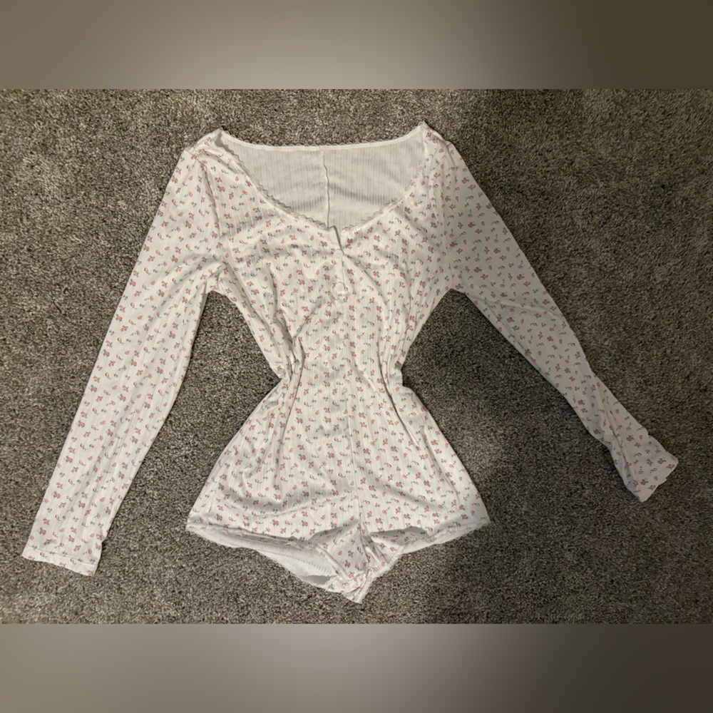 Floral Long Sleeve Women's Sleepwear